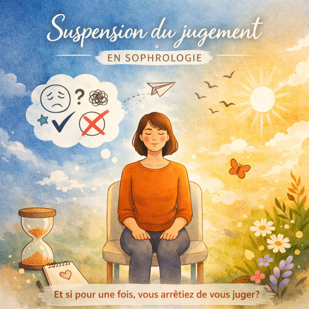 Suspension-jugement en sophrologie